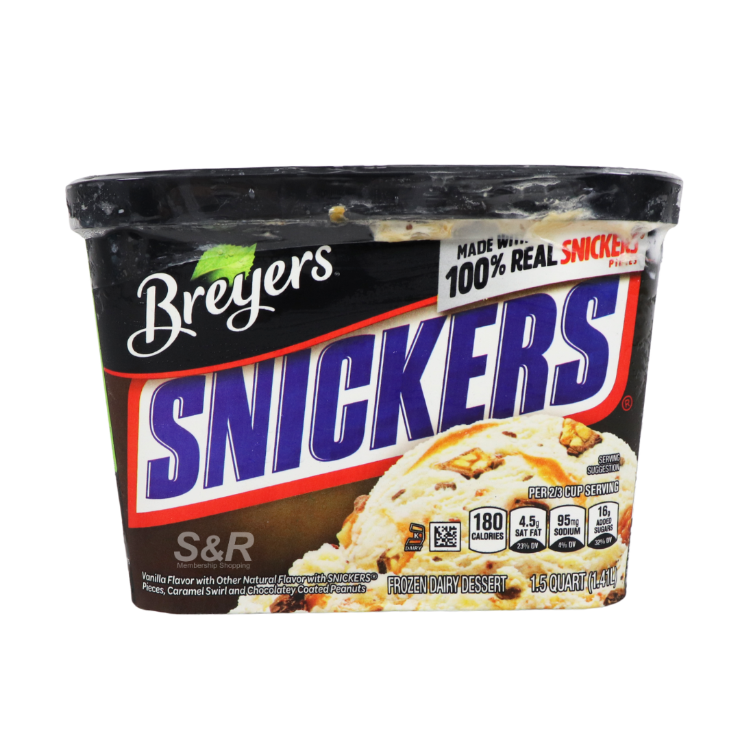 Breyers Snickers Ice Cream 1.41L